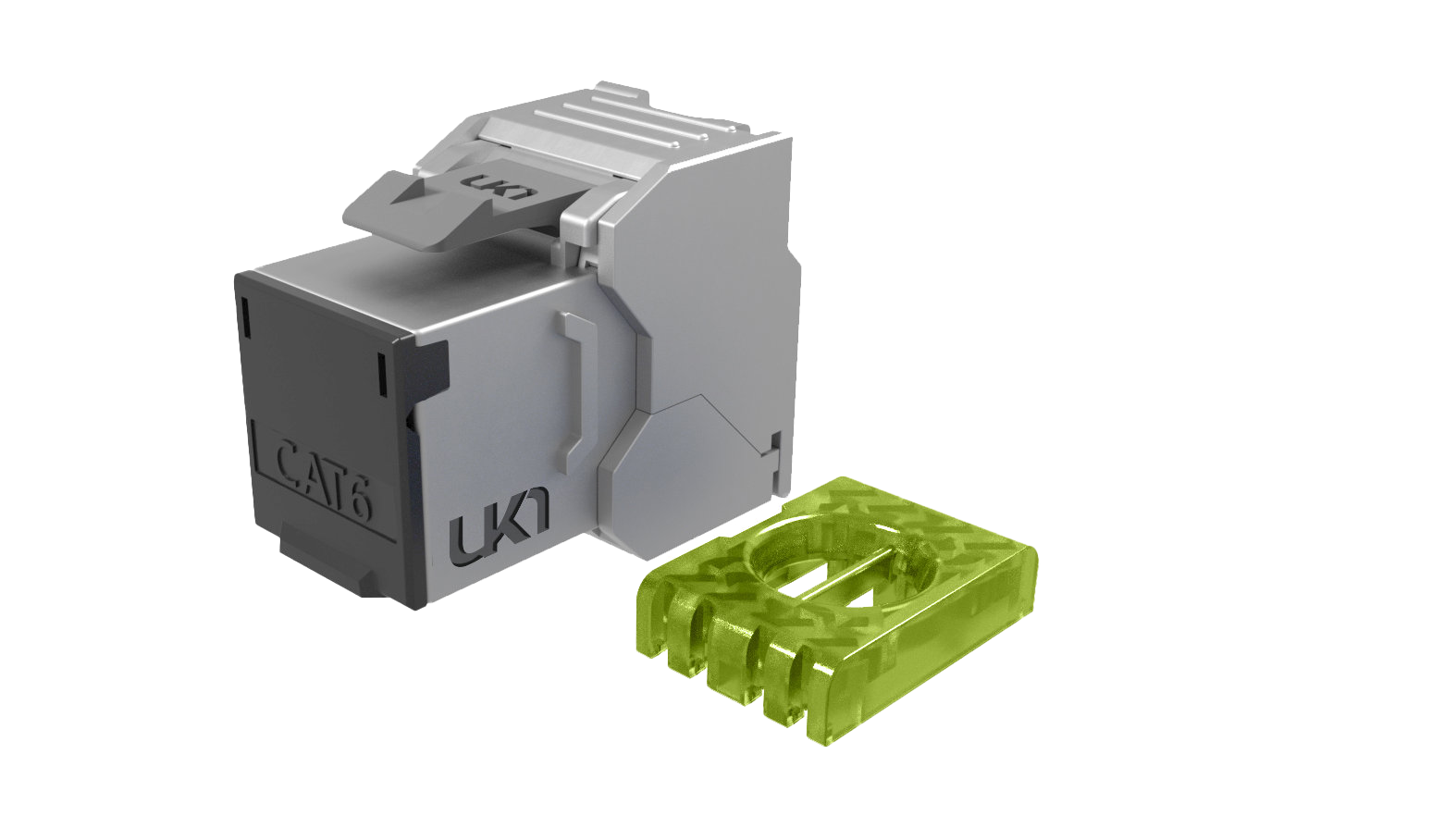 RJ45 CAT6 RJ45 BLINDEE KEYSTONE Unikkern - boite de 24